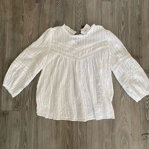 Prairie White Blouse